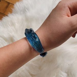 handmade glass cuff